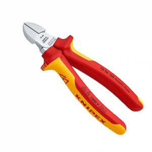 Cleste sfic cromat cu manere multicomponent, izolat 1000V, KNIPEX, 160 mm