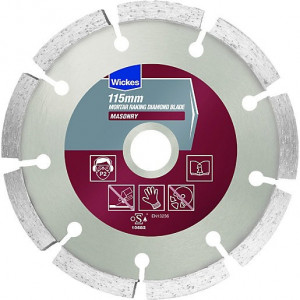 Disc profesional taiat zidarie, 115 x 22.23, Wickes