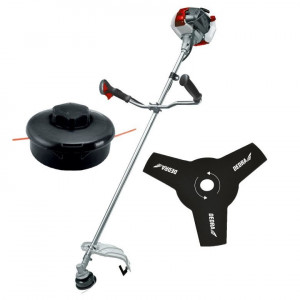 Motocoasa motor benzina 2T, disc, capacitate 51.7cc, 10500 rpm, disc 255 mm, Dedra
