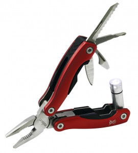 Patent mini multifunctional cu lanterna led, 105 mm, Rolson