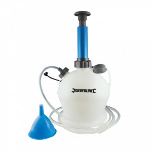 Pompa extractor lichide, ulei , benzina , motorina Silverline 4L