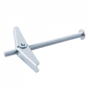 Set 10 holsuruburi rigips, tip fluture, otel, M3 x 50 mm, Fixman