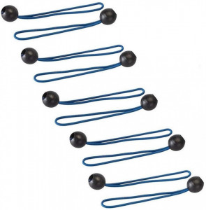 Set 10 prinderi foaie cort ,elastice cu bila, 175mm, Silverline
