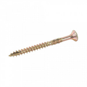 Set 100 suruburi lemn, anti-crapare lemn, 5x60mm, cap torx, bit inclus, Fixman
