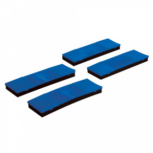 Set 4 protectii ghinga, 63 x 17mm, Silverline