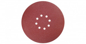 Set 5 discuri abrazive perforate slefuit pentru girafa , 225 mm , granulatie 60 , 8 gauri aspiratie, Dedra