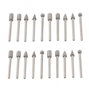 Set accesorii biax 20 piese pentru slefuit , 3 mm , Raider