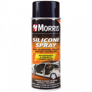 Spray profesional silicon intretinere interior auto, plastice, cauciuc, 400 ml, Morris