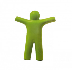 Statueta decorativa ceramica, 25.5 x 20 cm, verde, The Friend Green