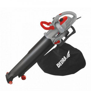 Suflanta , aspirator tocator frunze, 3000W, viteza variabila, sac 45L, paleta aluminiu, Dedra