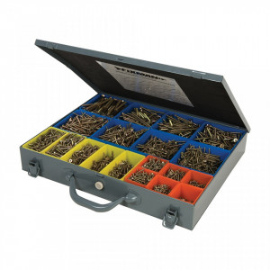 Set 3400 suruburi, trusa transport metal, Fixman