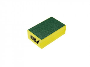 Bloc ascutit diamantat, grit 400, 95 x 63 x 34mm, suport burete dens, Dedra