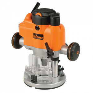 Freza lemn profesionala, 1010W, maner multifunctional, 1/2" 6 & 12 mm, Triton