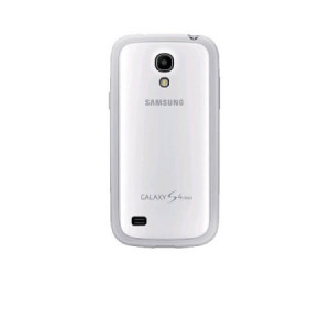 Husa de protectie Samsung pentru Galaxy S4 Mini I9195, Alb