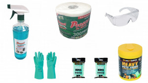 Kit complet igienizare suprafete casa, 7 piese, L, VKTools
