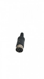 Mufa 8DIN, male, 240 grade, tata, Lumberg