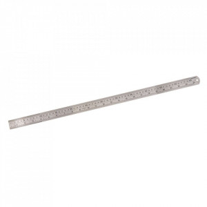 Rigla gradata, otel inoxidabil, 150mm, 20 x 0.8mm, F.F. Group