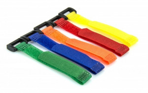 Set 10 benzi velcro, multicolor, 12 x 150mm, Dedra