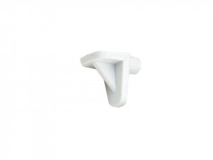 Set 1000 suporti polite, plastic, alb, diametru 5mm, 11mm, F.F. GROUP
