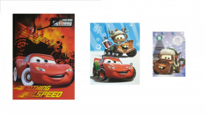 Set 3 pungi cadouri, XL, L, M, 45.5 cm, 33 cm, 24 cm, Disney Cars