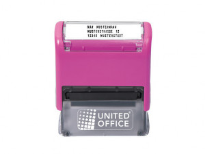 Stampila personalizabila Ofiice , 300 caractere , culoare magenta