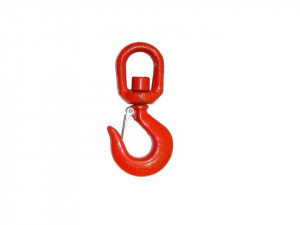 Carlig zincat vopsit, securizat, rotativ, 3000 Kg, 45mm, 34mm, Proline