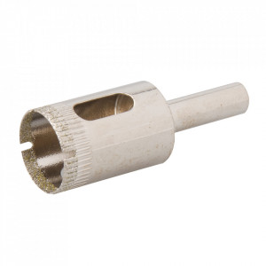 Carota diamantata 20mm gauri placi ceramice, gresie, faianta, marmura, sticla, Silverline