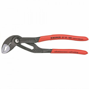 Cleste papagal profesional pentru instalatori, Cobra, lungime 180mm, Knipex