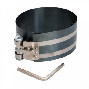 Dispozitiv presa compresat segmenti piston, 54 -157 x 75mm,Silverline