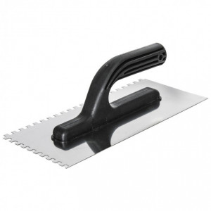 Gletiera cu dinti, 270 x 130mm, 4 x 4 mm, Dedra