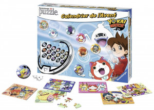 Puzzle 3D, Calendar Advent, 24 in 1, YO-KAI Watch, Ravensburger
