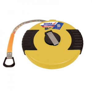 Ruleta banda fibra sticla, 20m, 13mm, Dedra