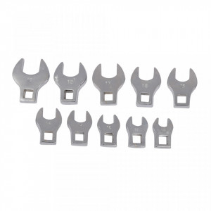 Set 10 chei fixe mini, 10 - 19 mm, spatii greu accesibile, Silverline