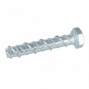 Set 10 suruburi fixare directa in beton si zidarie, M10 x 60mm, Fixman