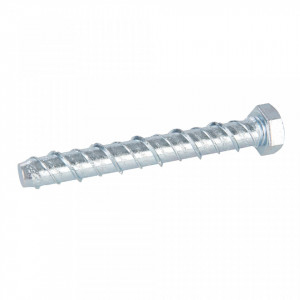 Set 10 suruburi fixare directa in beton si zidarie, M12 x 100mm, Fixman