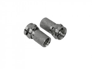 Set 2 mufa tip F cablu coaxial, Deltac C