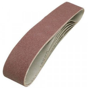 Set 6 benzi abrazive slefuitor, tip curea, 686 x 50 mm, 80, 100, 120 grit, Workzone
