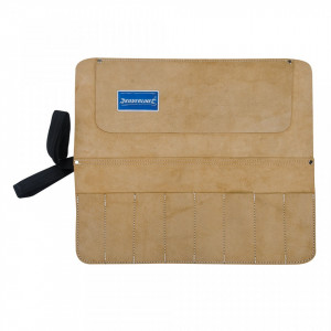 Trusa stocare dalti sculptura, piele naturala, 8 buzunare, Silverline