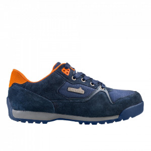 Bocanci protectie profesionali, marime 43 EU, talpa rezistenta foc, bombeu metal 20J, culoare navy, Scruffs Halo 2