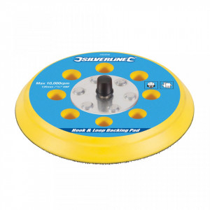 Disc rezerva cu arici pentru slefuitor pneumatic, 125mm, Silverline