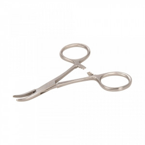 Foarfeca pescar cap patent cu blocator, 125mm, otel inoxidabil, Silverline
