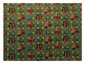 Hartie pentru ambalat cadouri, BRATZ, verde, 200x70 cm, MGA Entertainment
