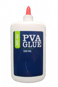 Lipici, adeziv universal lemn, hartie, textile, ceramica, PVA, 500ml, Asda
