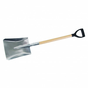 Lopata din aluminiu scurta , 1030mm , Silverline Aluminium Shovel