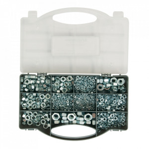 Set 1000 piulite zincate, M3, M4, M5, M6, M8, M10, M12, Fixman
