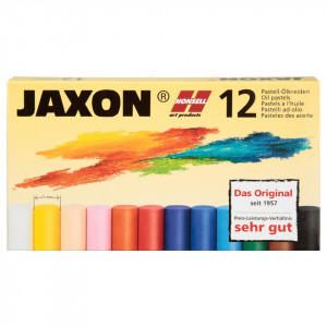 Set 12 creioane cerate 11mm, 7cm, Jaxon