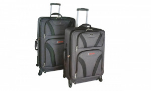 Set 2 trolere mare, mediu , 74x47x30cm, 62x43x26cm, Swiss Travel Products