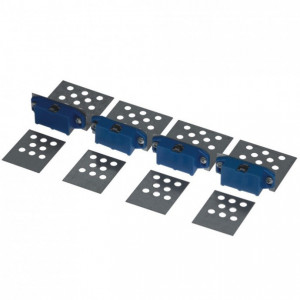 Set 4 cleme magnetice gresie usa vizitare, Dedra