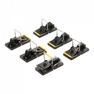 Set 6 capcane soareci, mecanice, 98 x 48 mm, Fixman