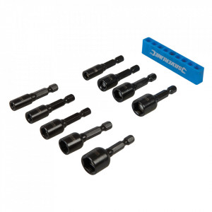 Set 9 tubulare magnetice, 5 -12mm, Silverline